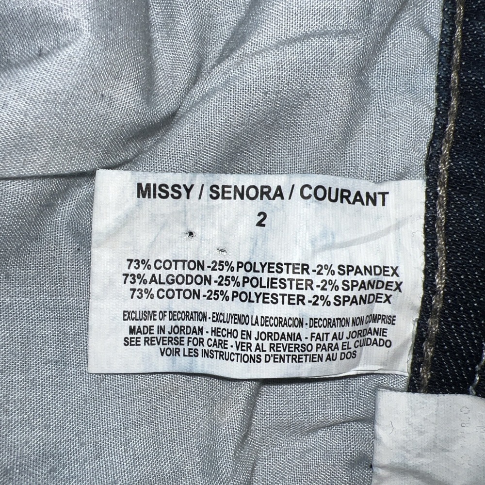 Vintage America Pants Women's Size 26/2 Vintage Ankle Blue Jeans - Picture 6 of 6